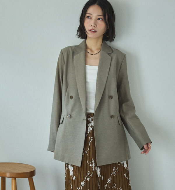 Doux archives「シアーテーラードジャケット」|テーラードジャケット|