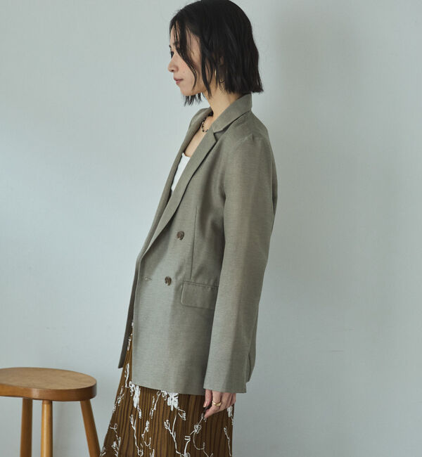 Doux archives「シアーテーラードジャケット」|テーラードジャケット|