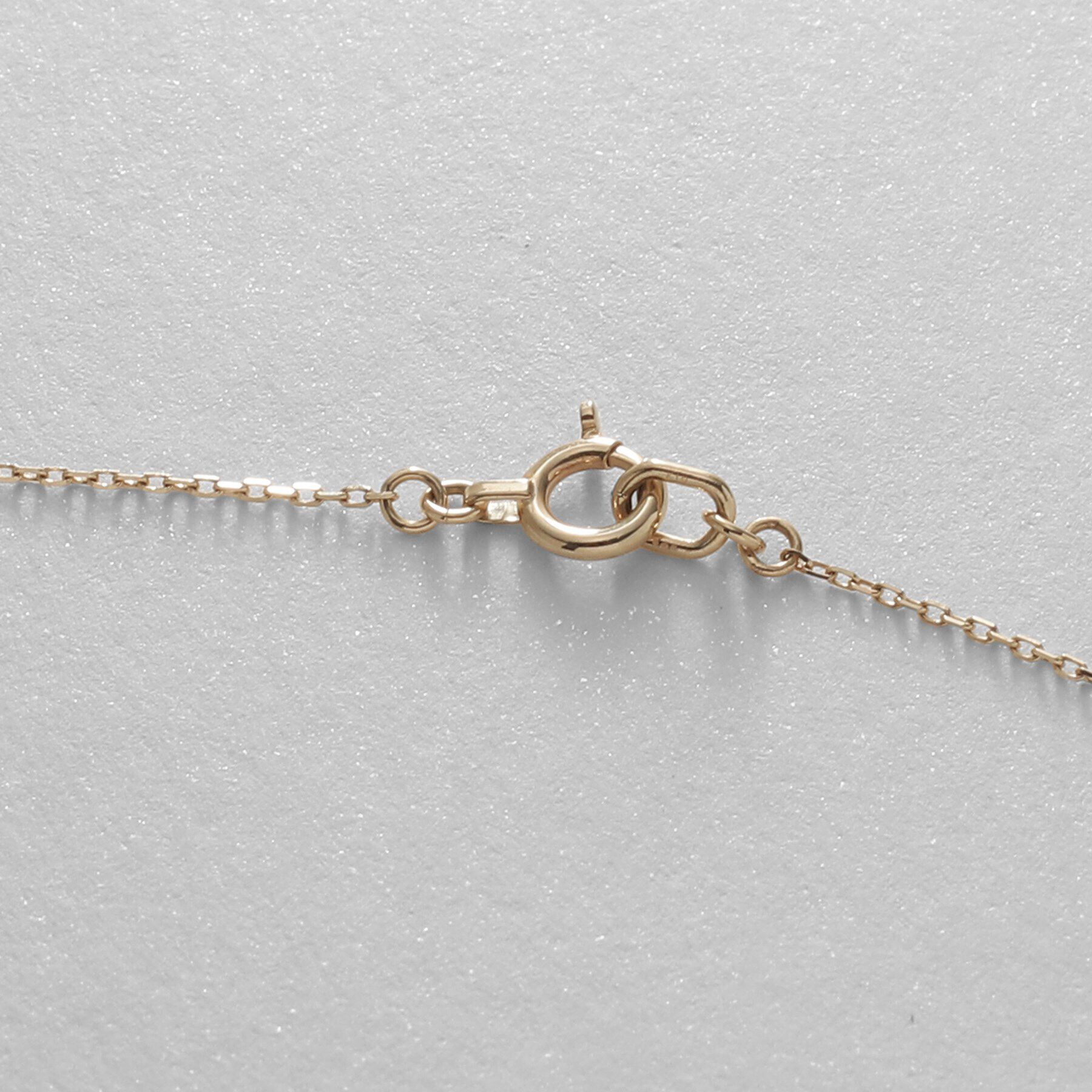 COCOSHNIK「K10セーフティピンモチーフ ネックレス」|ネックレス|