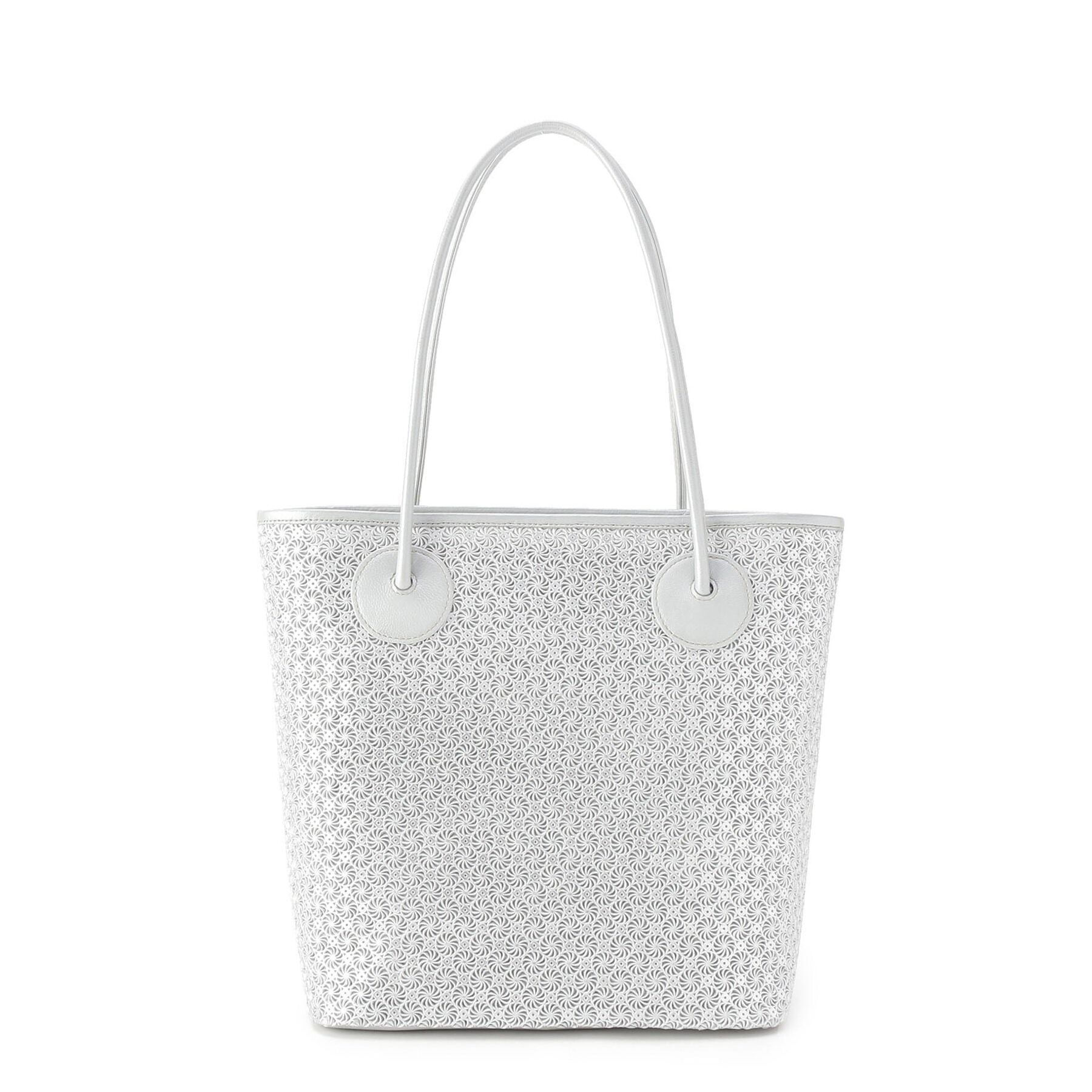 HIROKO HAYASHI「GIRASOLE（ジラソーレ）トートバッグM」|トートバッグ|シルバー(152)