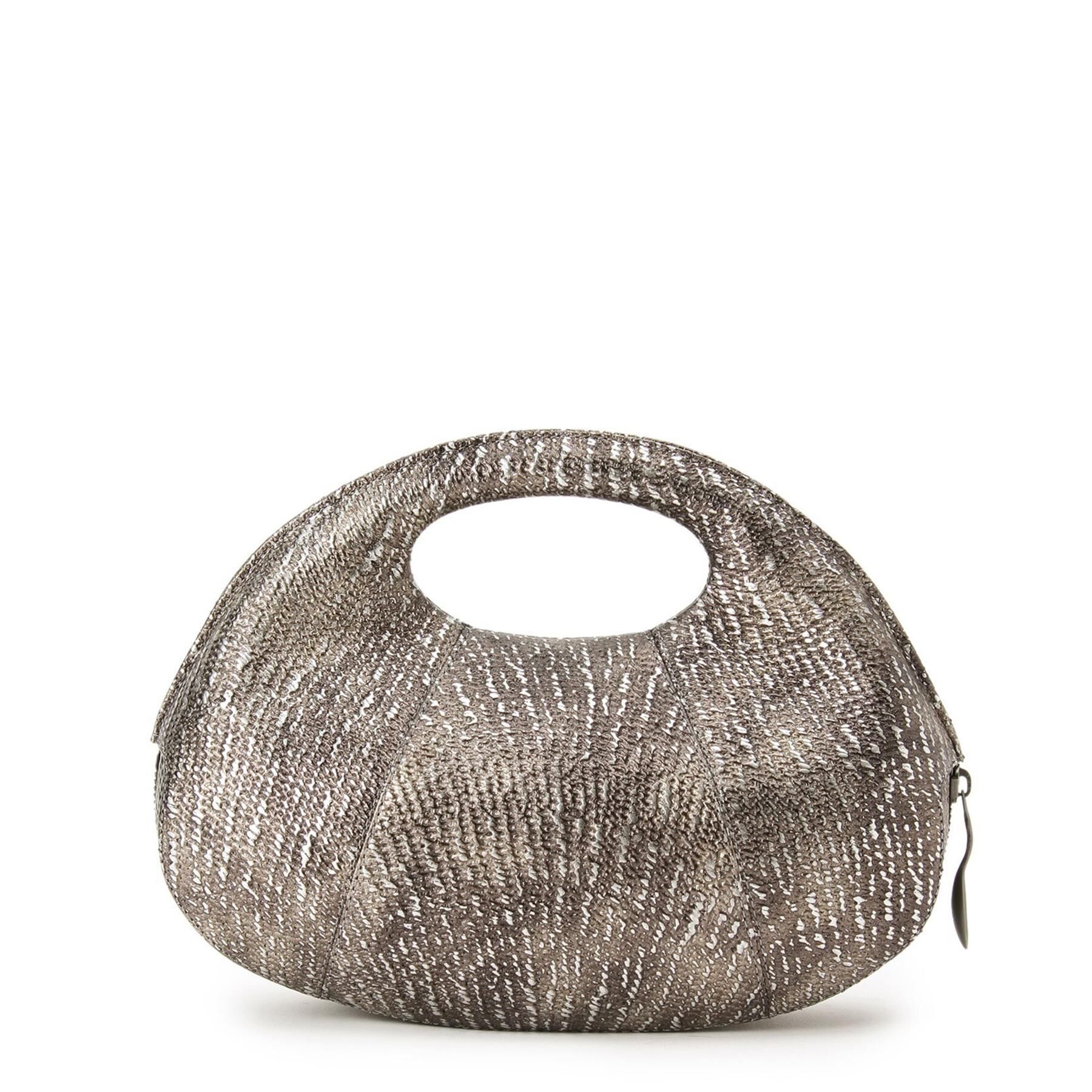 HIROKO HAYASHI「DAMASCO（ダマスコ）クロワッサンバッグM」|ハンドバッグ|