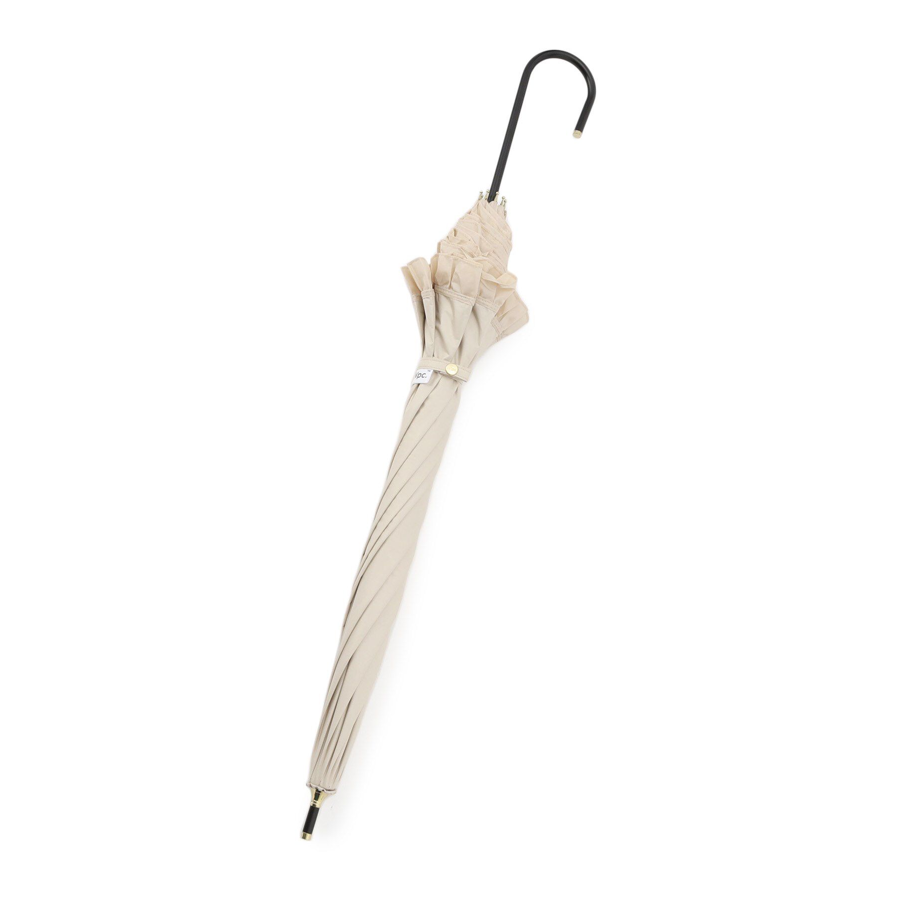 SHOO･LA･RUE「【長傘/晴雨兼用】【Wpc．】遮光フリルクラシック ロング」|傘|