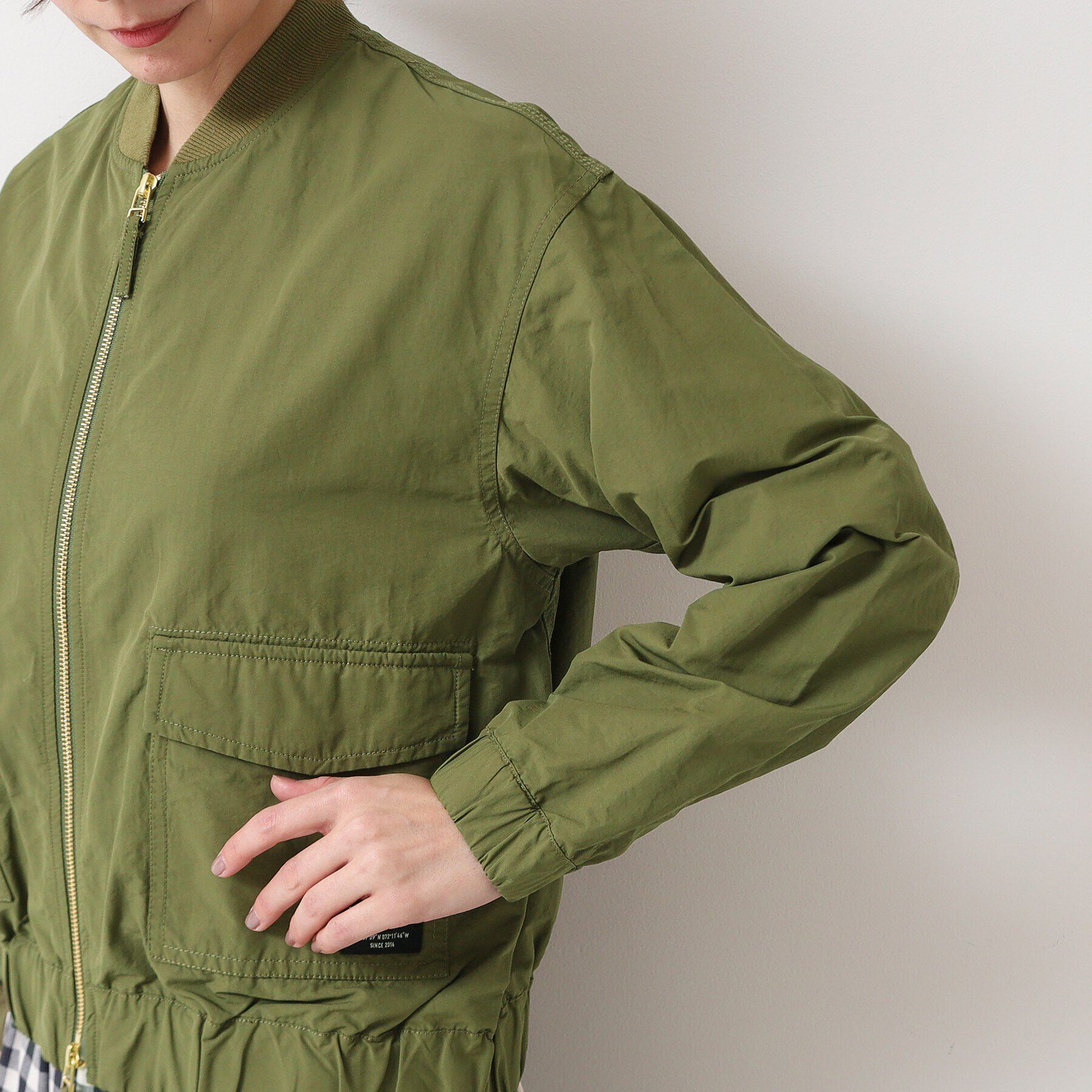 Dessin「【ユニセックス】リブブルゾン」|ブルゾン・スタジャン|