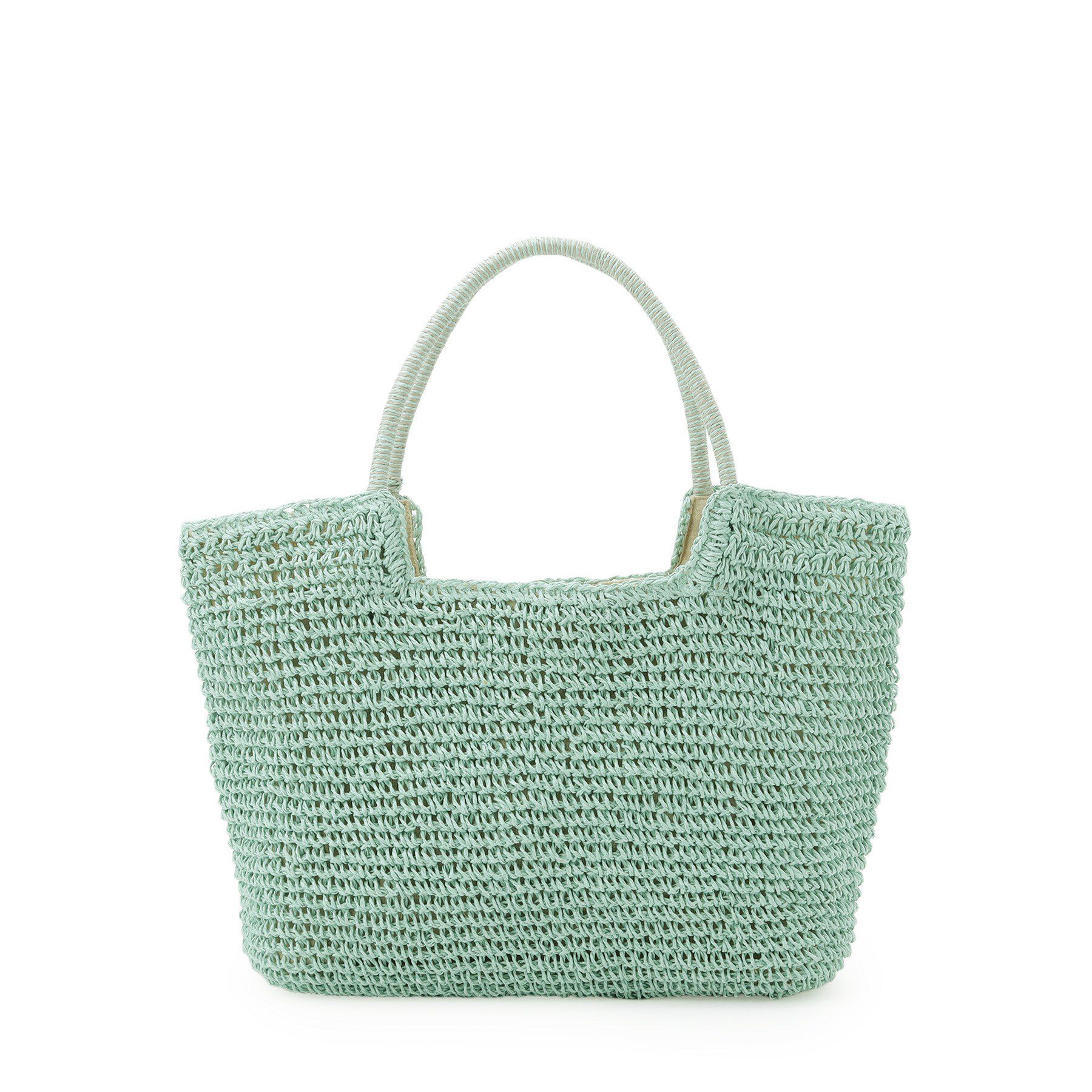 Dessin「【軽量・A4収納可】ポンポンチャームペーパーロゴトートバッグ」|トートバッグ|