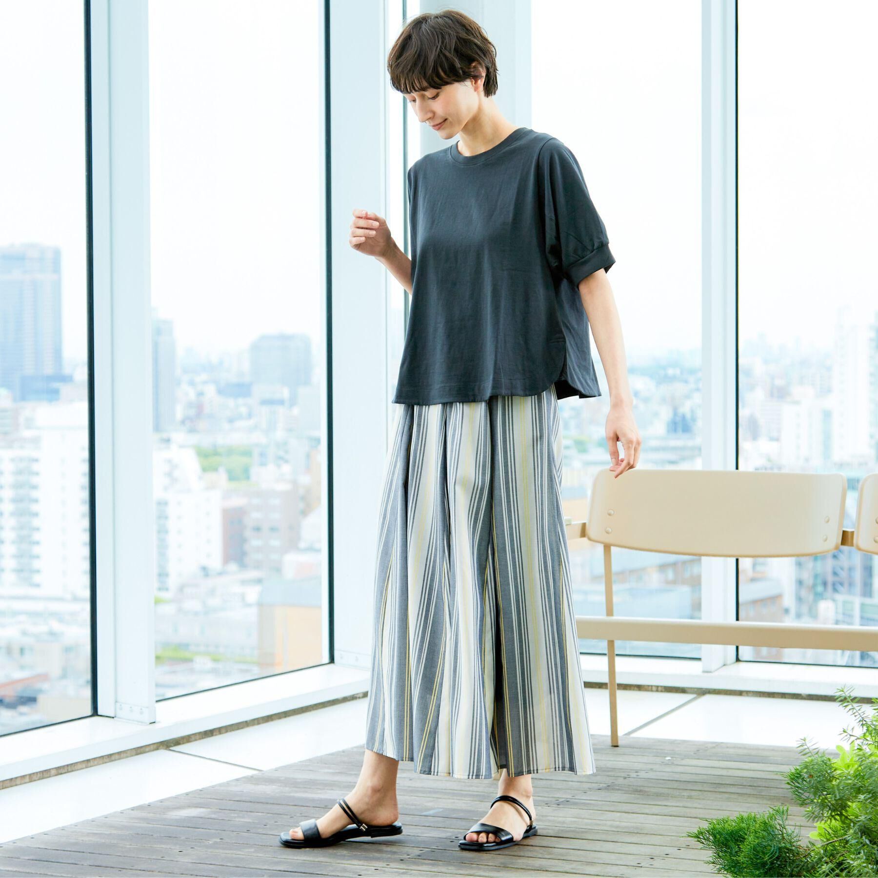 Dessin「【洗える】パフスリーブカットソー（XS～L）」|Tシャツ・カットソー|