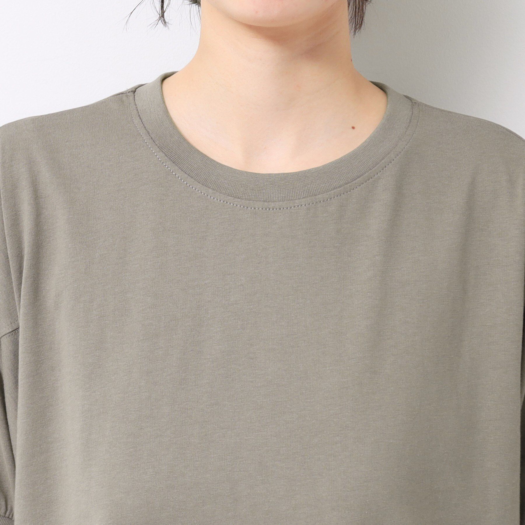 Dessin「【洗える】パフスリーブカットソー（XS～L）」|Tシャツ・カットソー|