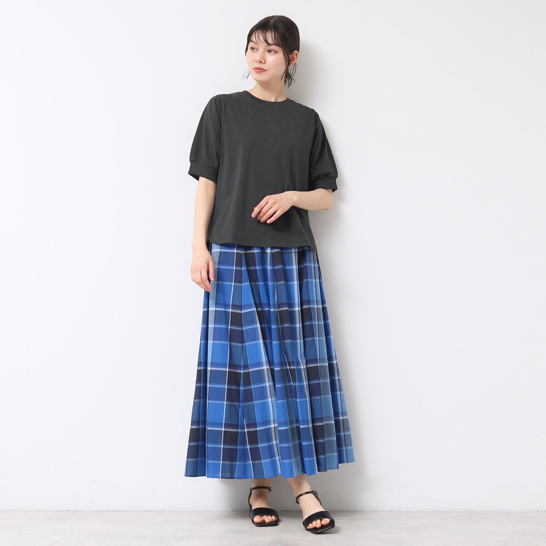 Dessin「【洗える】パフスリーブカットソー（XS～L）」|Tシャツ・カットソー|