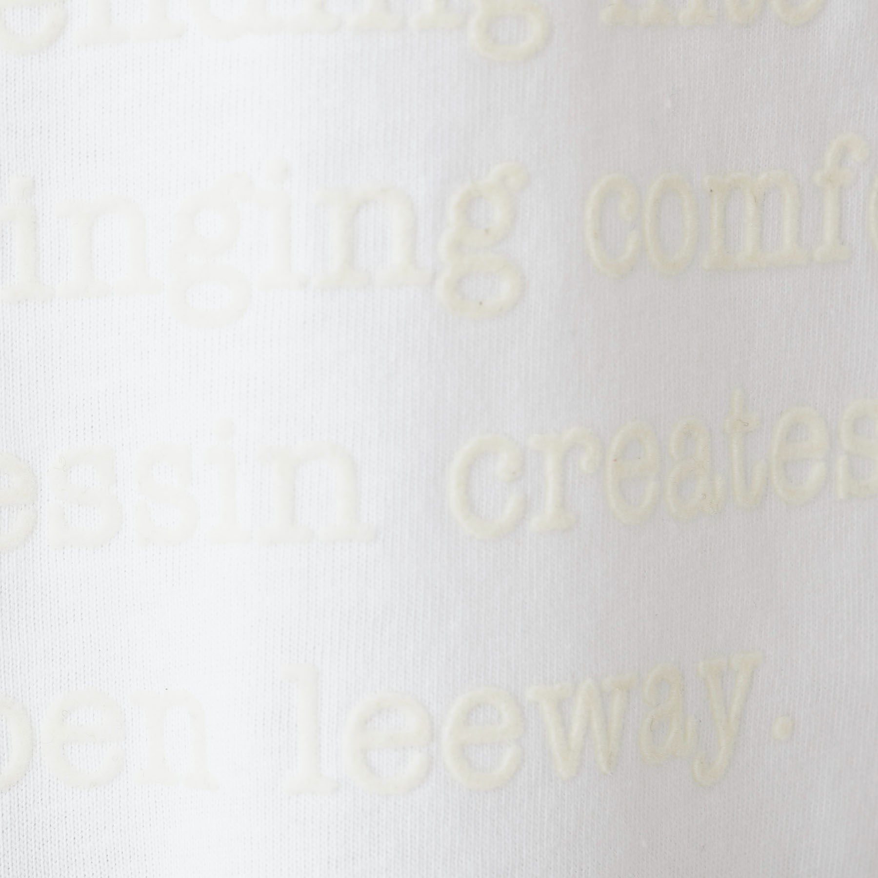 Dessin「【洗える】メッセージロゴロングスリーブTシャツ」|Tシャツ・カットソー|