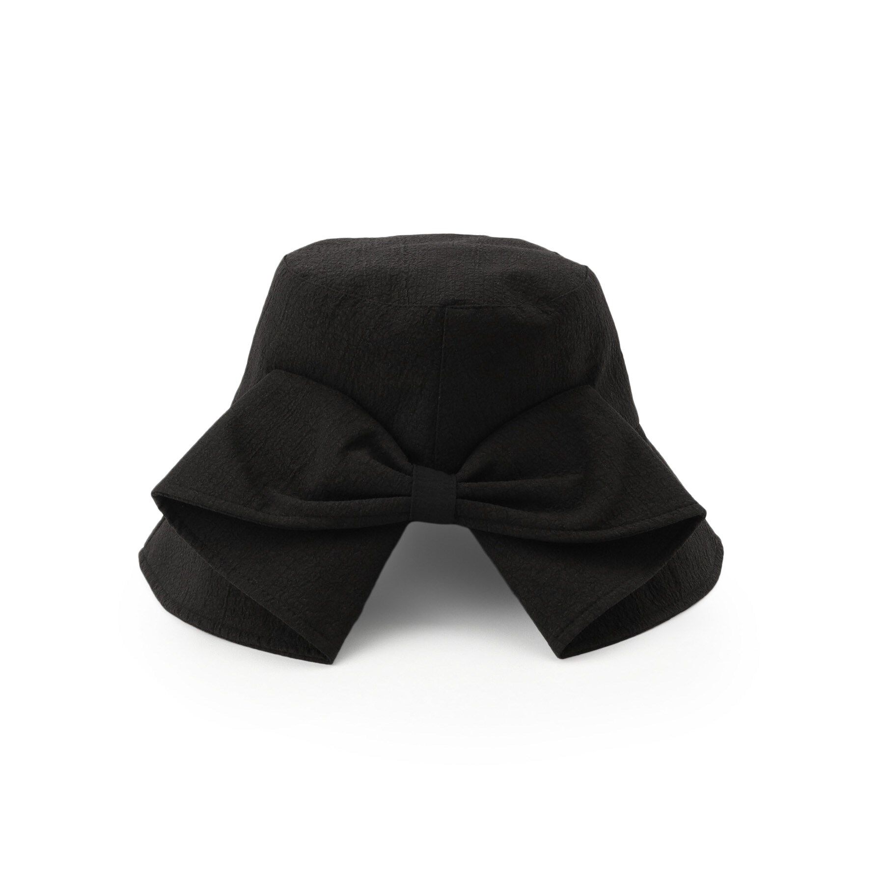 ITS&rsquo;DEMO「【サイズ調整可／手洗い可／UV】バックリボンスリットハット」|ハット|