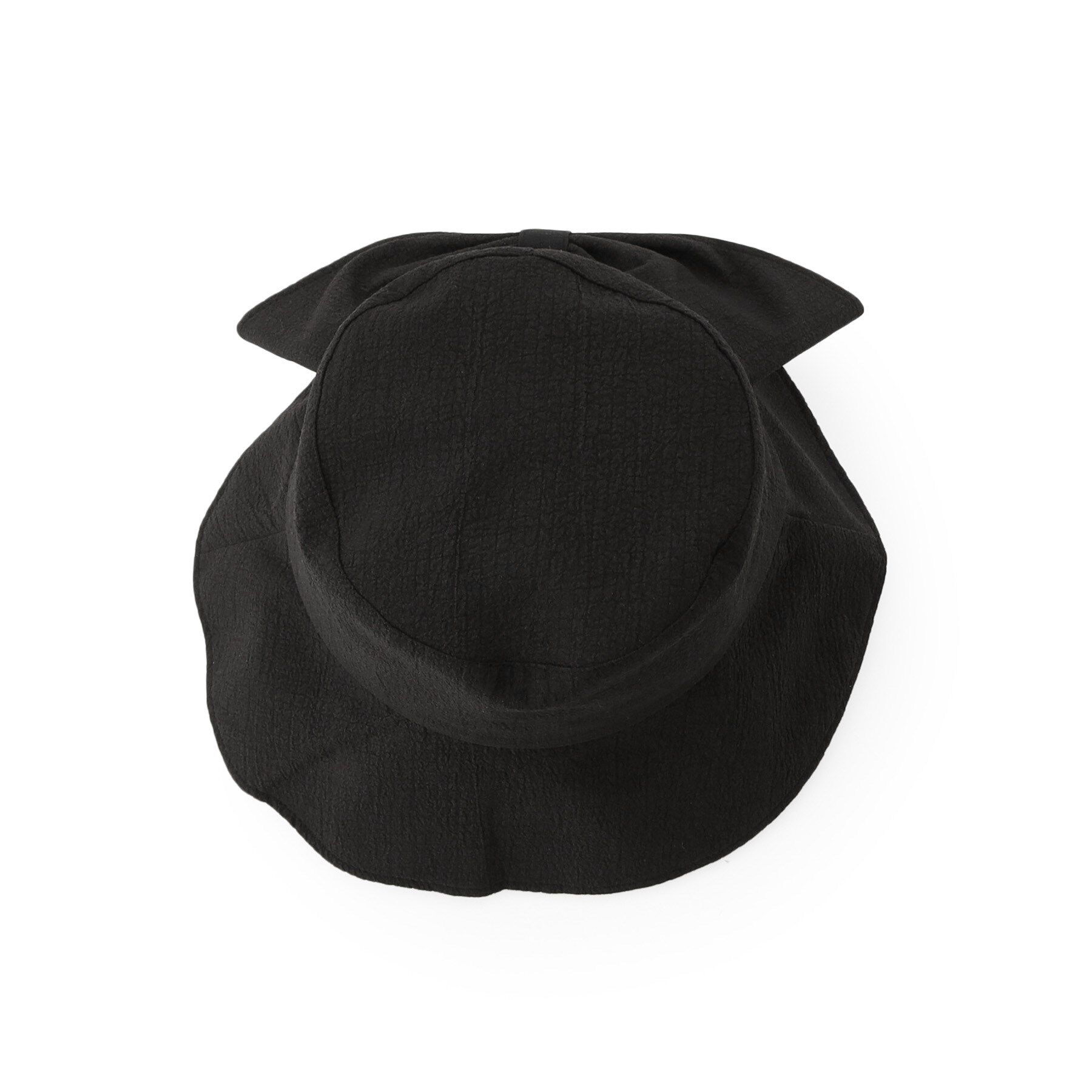 ITS&rsquo;DEMO「【サイズ調整可／手洗い可／UV】バックリボンスリットハット」|ハット|