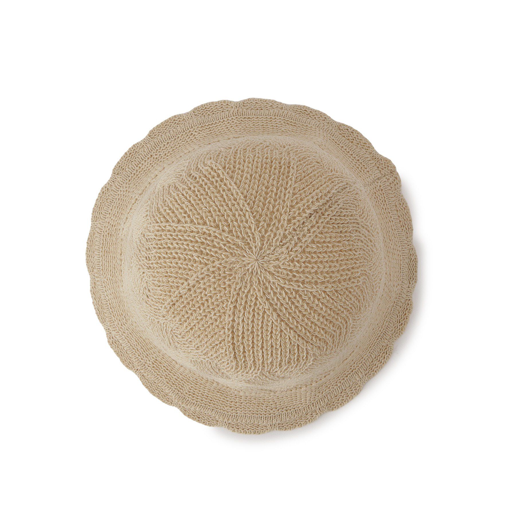 ITS&rsquo;DEMO「【手洗い可】麻混クロス編みハット」|ハット|