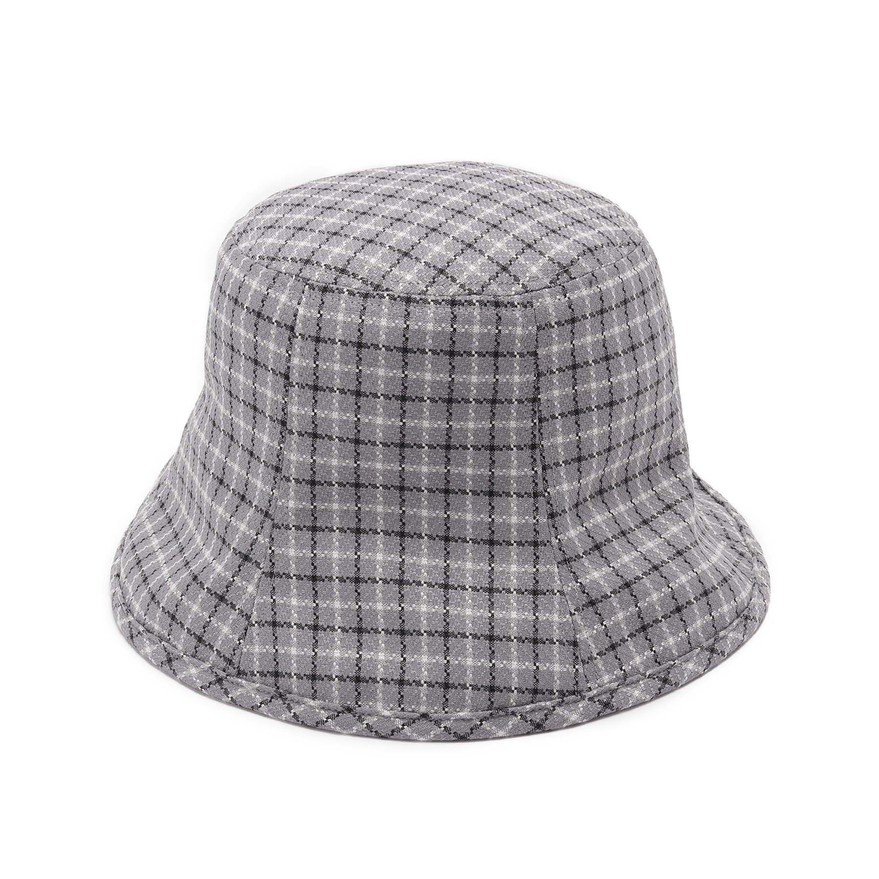 ITS&rsquo;DEMO「【サイズ調整可／手洗い可】サマーチェックチューリップハット」|ハット|