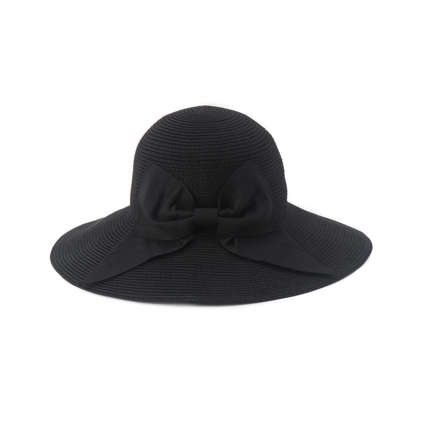 ITS&rsquo;DEMO「【畳める／サイズ調整可／手洗い可】コンパクトリボンハット」|ハット|