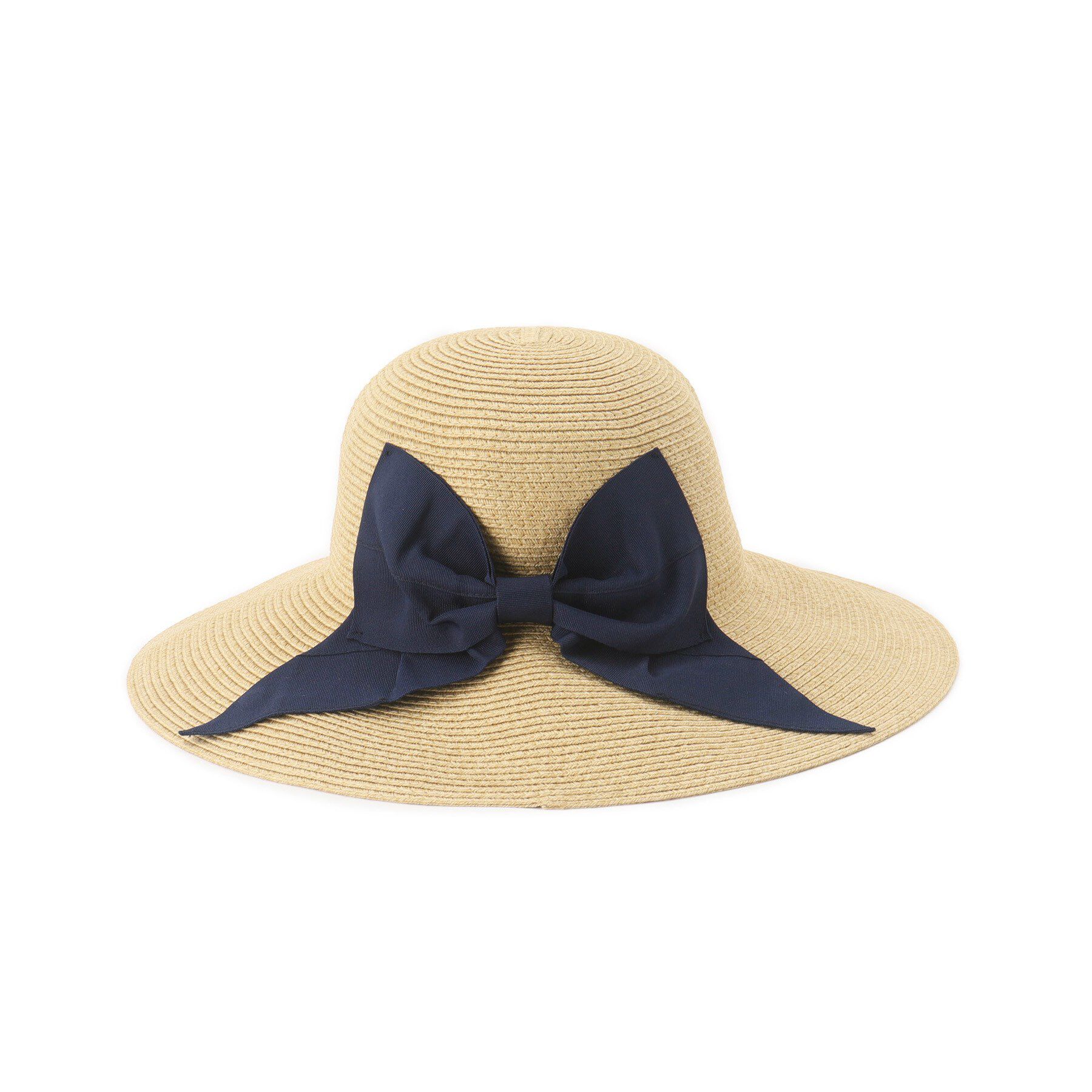 ITS&rsquo;DEMO「【畳める／サイズ調整可／手洗い可】コンパクトリボンハット」|ハット|