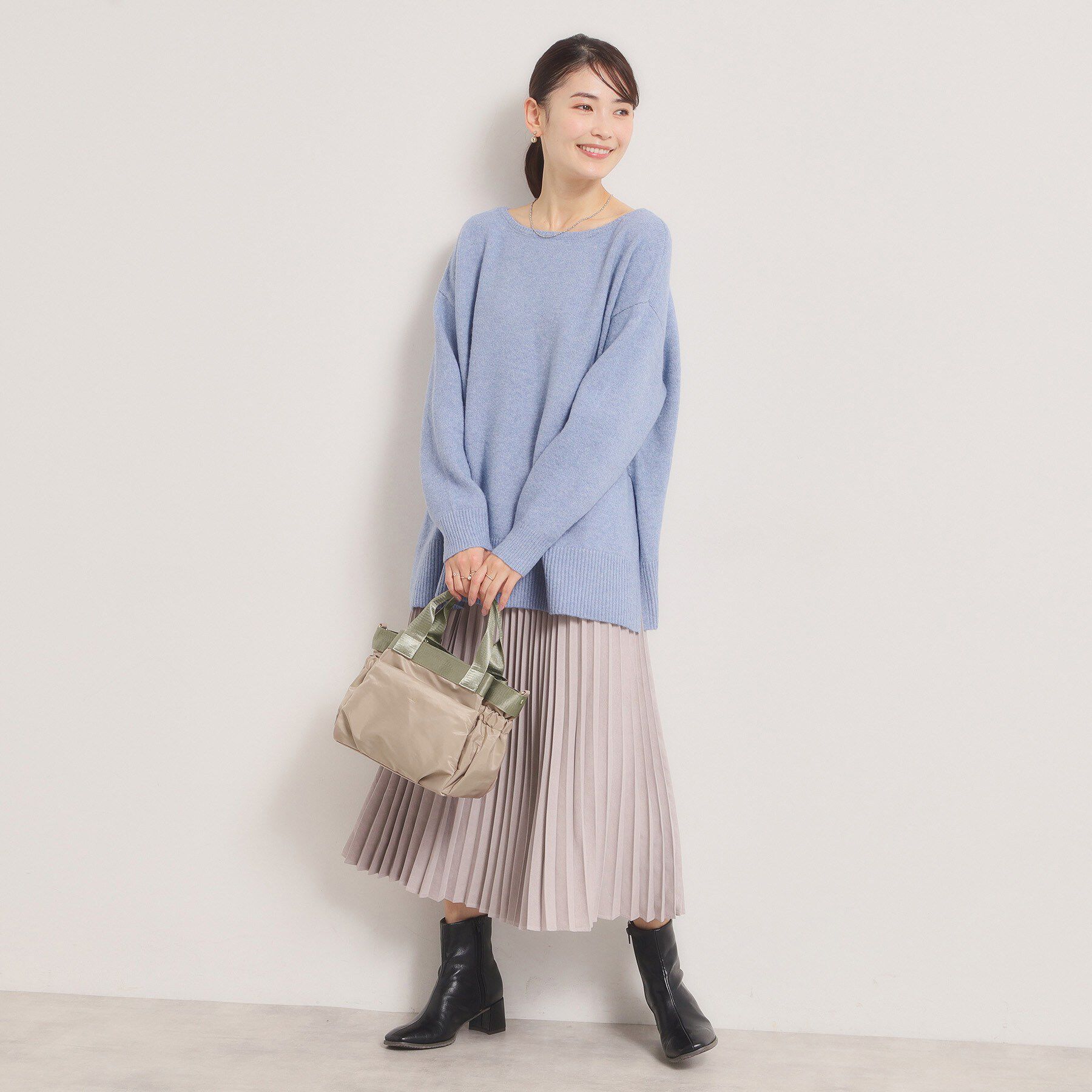 ITS&rsquo;DEMO「【収納アドバイザー監修】バルーン2WAYトート」|ハンドバッグ|