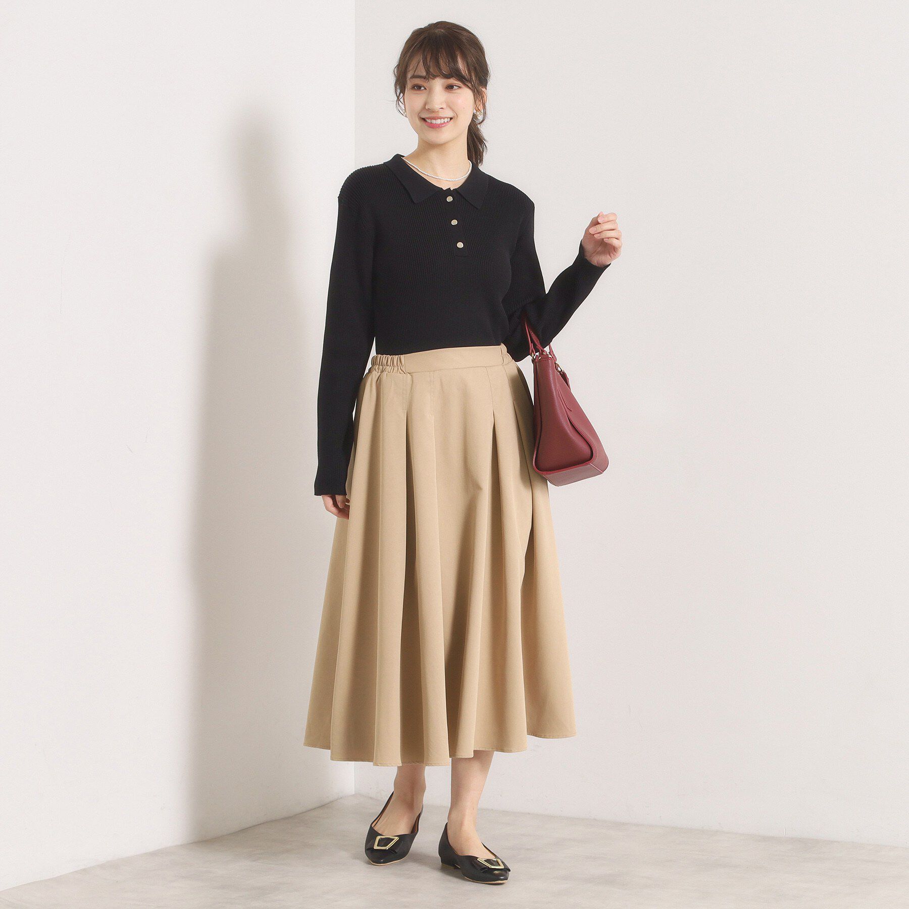 ITS&rsquo;DEMO「【手洗い可】ドッキングワンピース」|ワンピース|