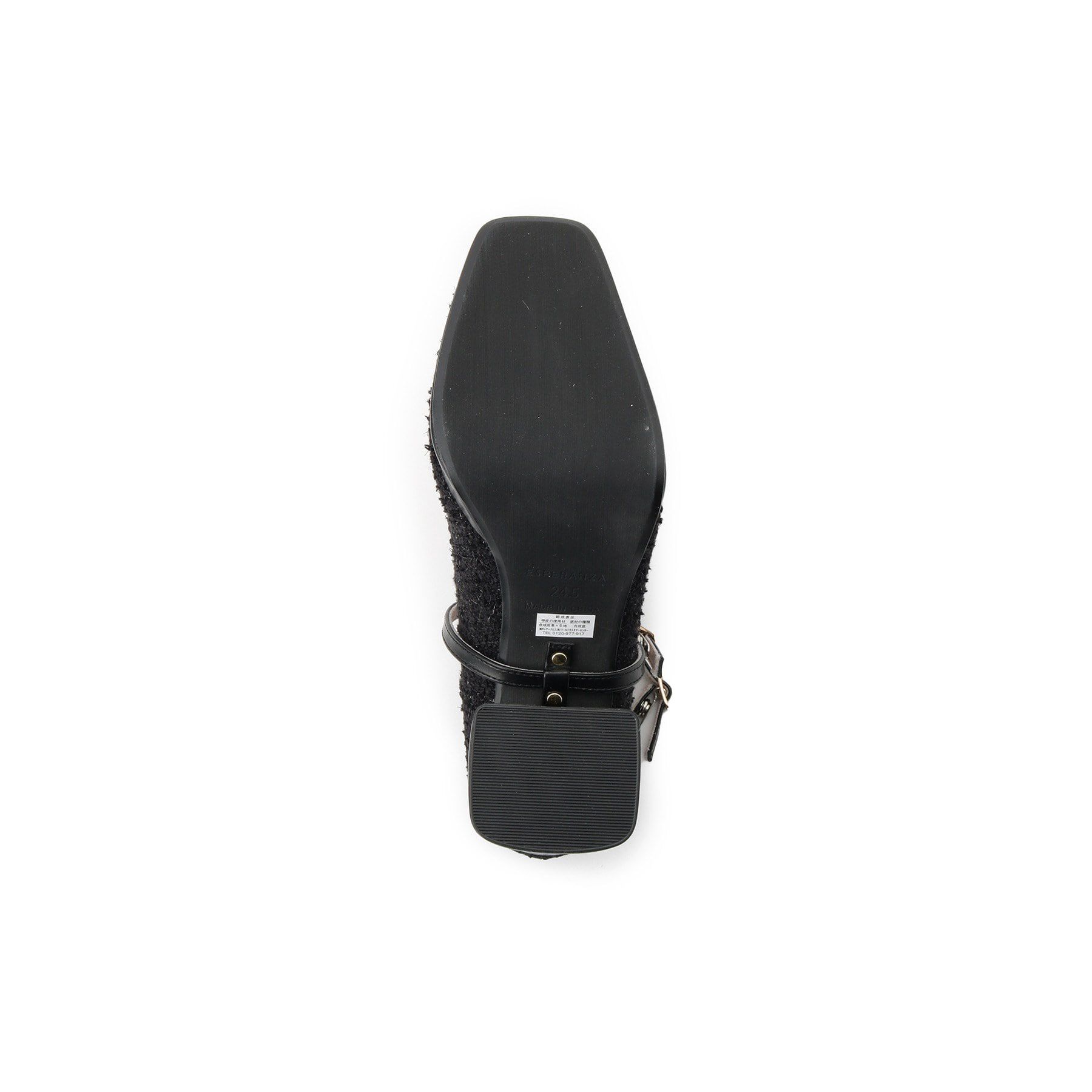 ESPERANZA「スクエアトゥダブルストラップ厚底パンプス 結婚式二次会 パーティー 25SS」|パンプス|