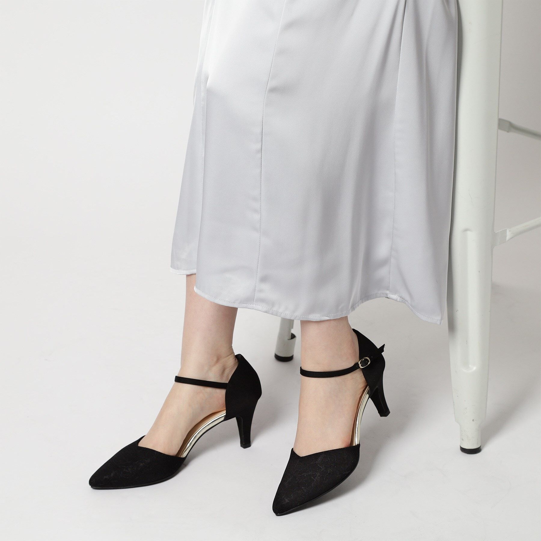 ESPERANZA「アンクルストラップパンプス」|パンプス|