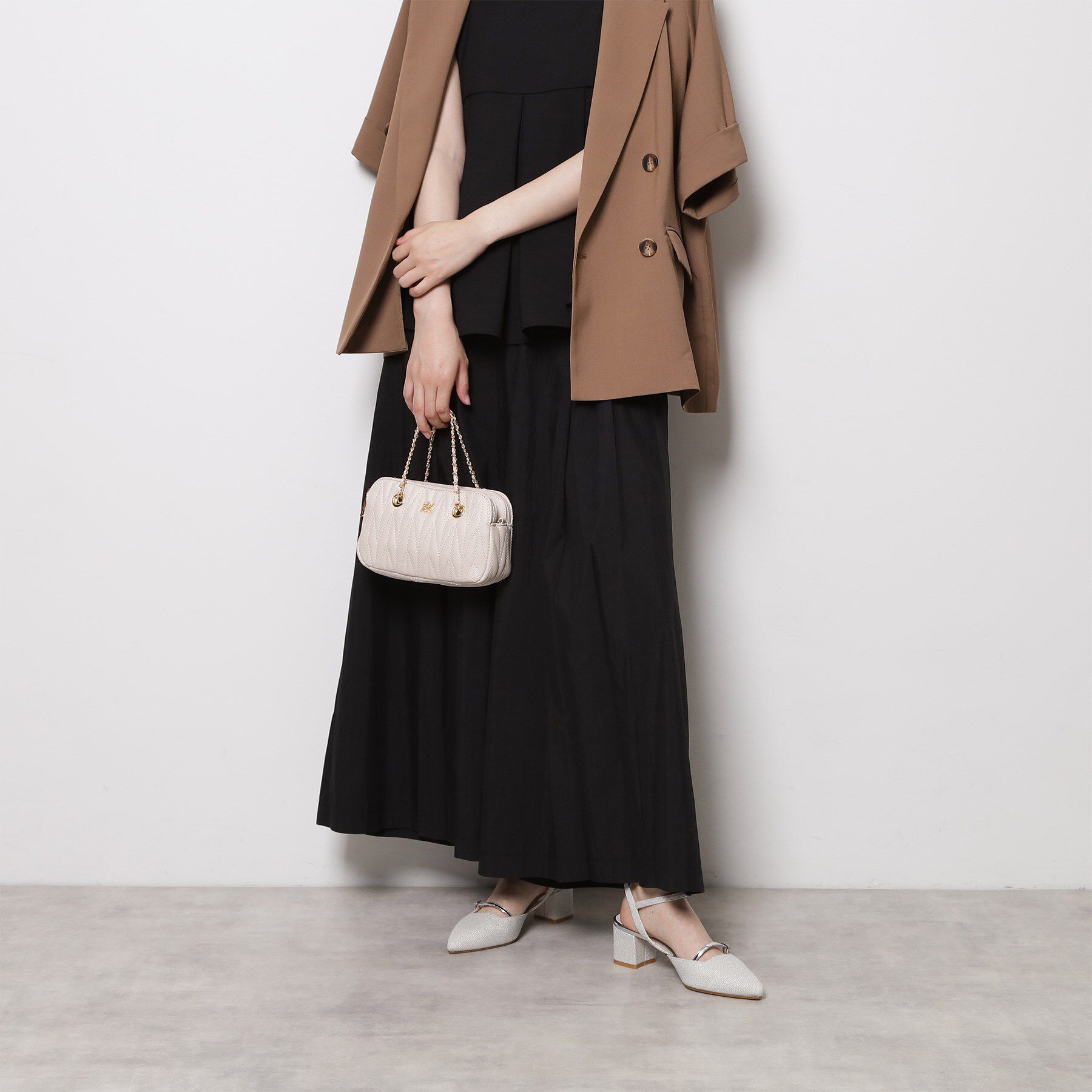 ESPERANZA「ポインテッドアンクルストラップパンプス」|パンプス|