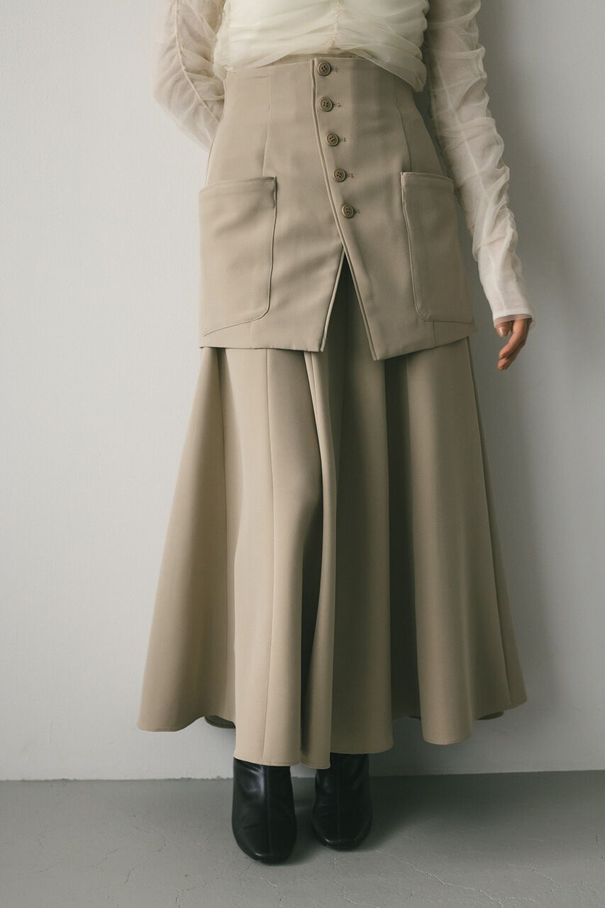 STYLEMIXER「ハイウエストフレアスカート」|スカート|