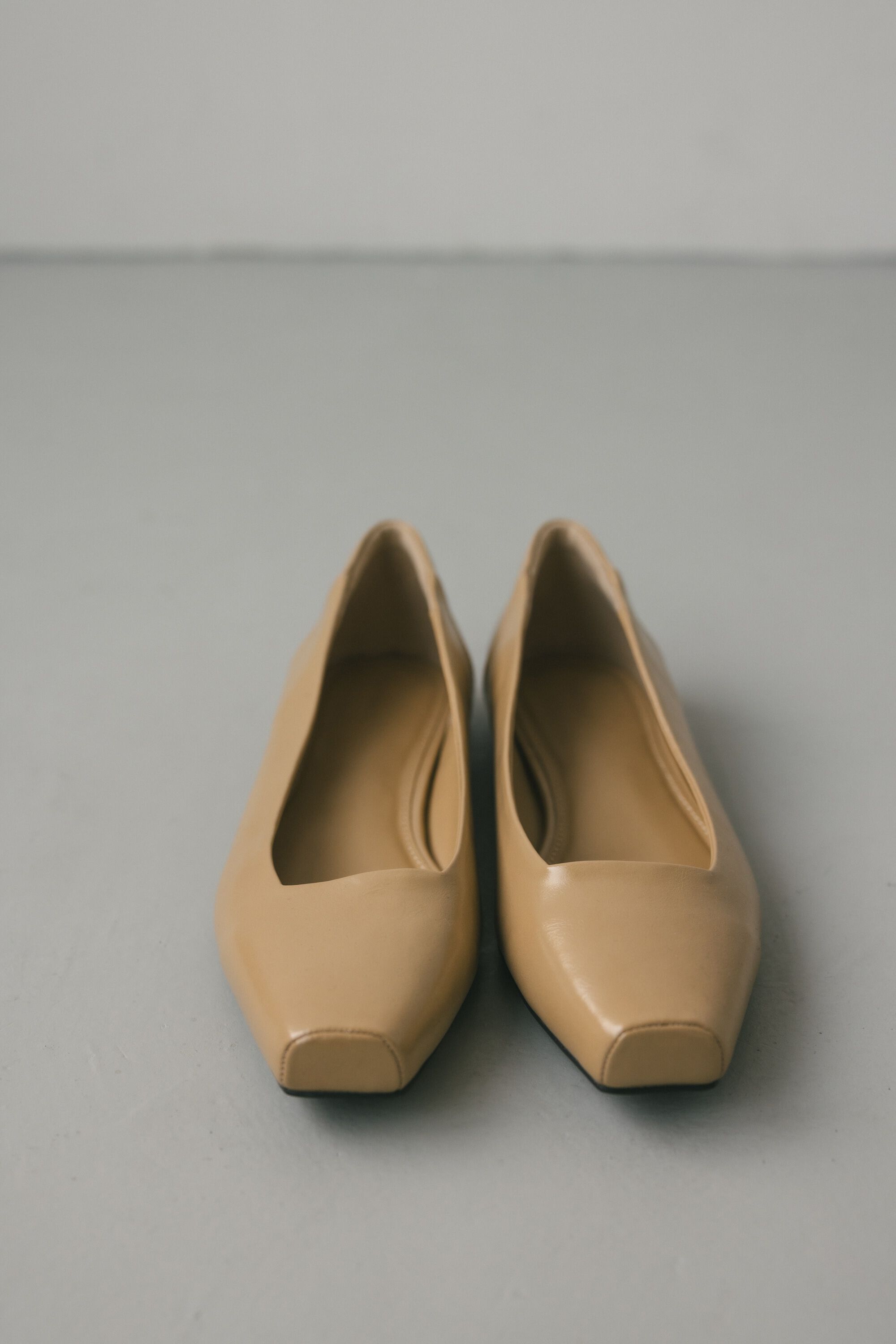 STYLEMIXER「スクエアフラットシューズ」|パンプス|BEG