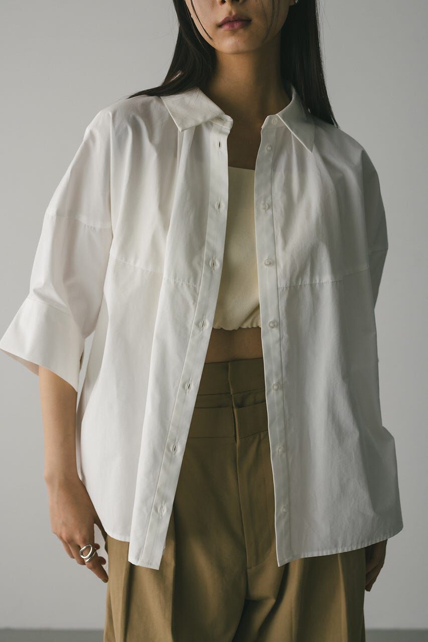 STYLEMIXER「フォルムテントラインシャツ」|シャツ・ブラウス|