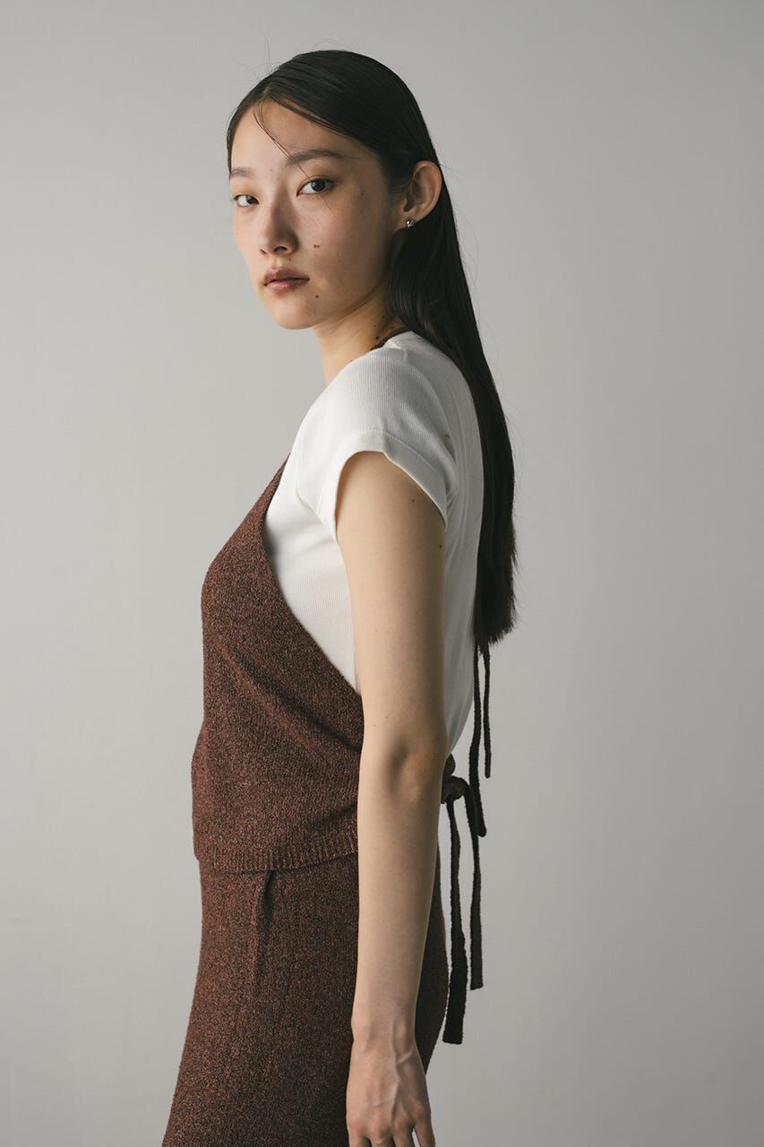 STYLEMIXER「ホルターパイルニットトップ」|キャミソール|