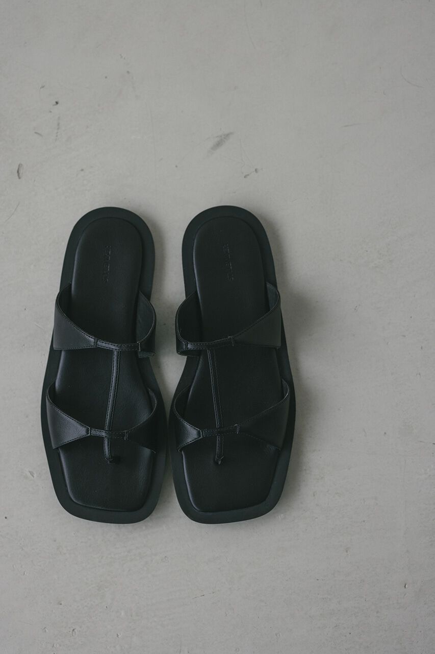 STYLEMIXER「ダブルストラップフラットサンダル」|パンプス|