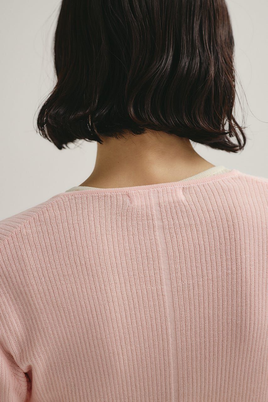 STYLEMIXER「ヘンリーネックシアーニット」|ニット・セーター|