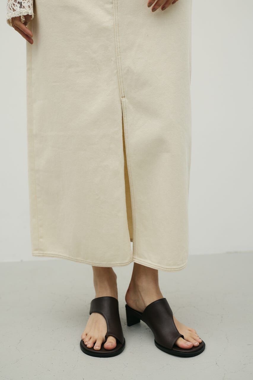 STYLEMIXER「ダブルウエストデニムスカート」|スカート|