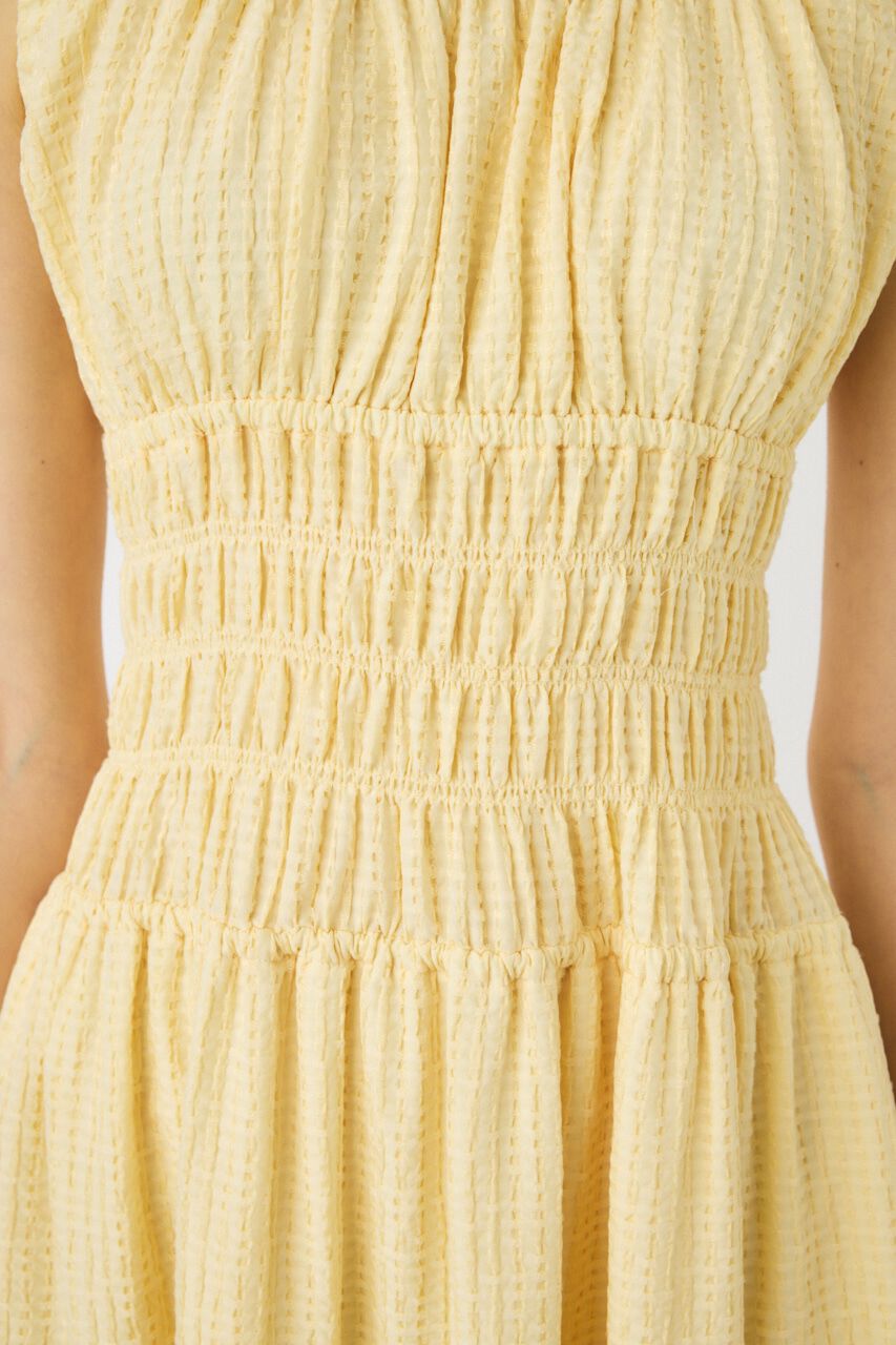 MOUSSY「SUCKER CHECK GATHER ドレス」|ワンピース|