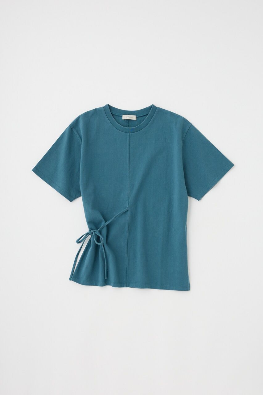 MOUSSY「ウエストタイTシャツ　オーガニックコットン使用」|Tシャツ・カットソー|