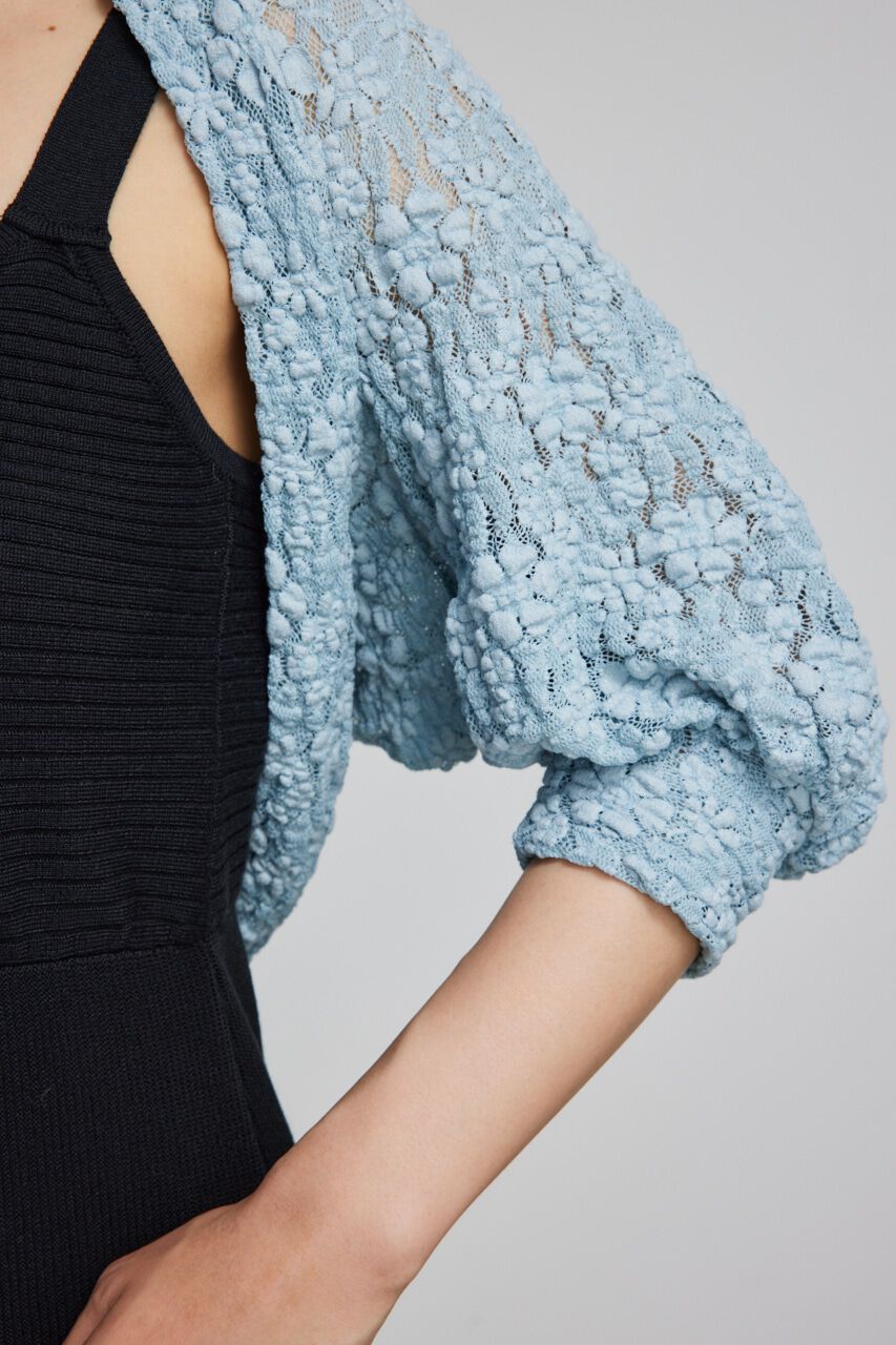 rienda「バンピーレースカーデ」|カーディガン|