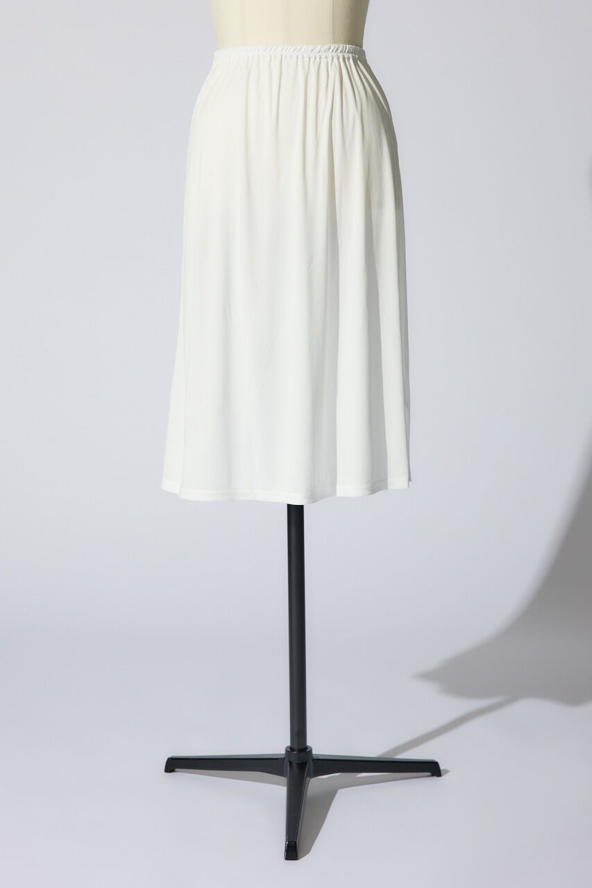 rienda「バストギャザーデザインジャガードフレアワンピース」|ワンピース|