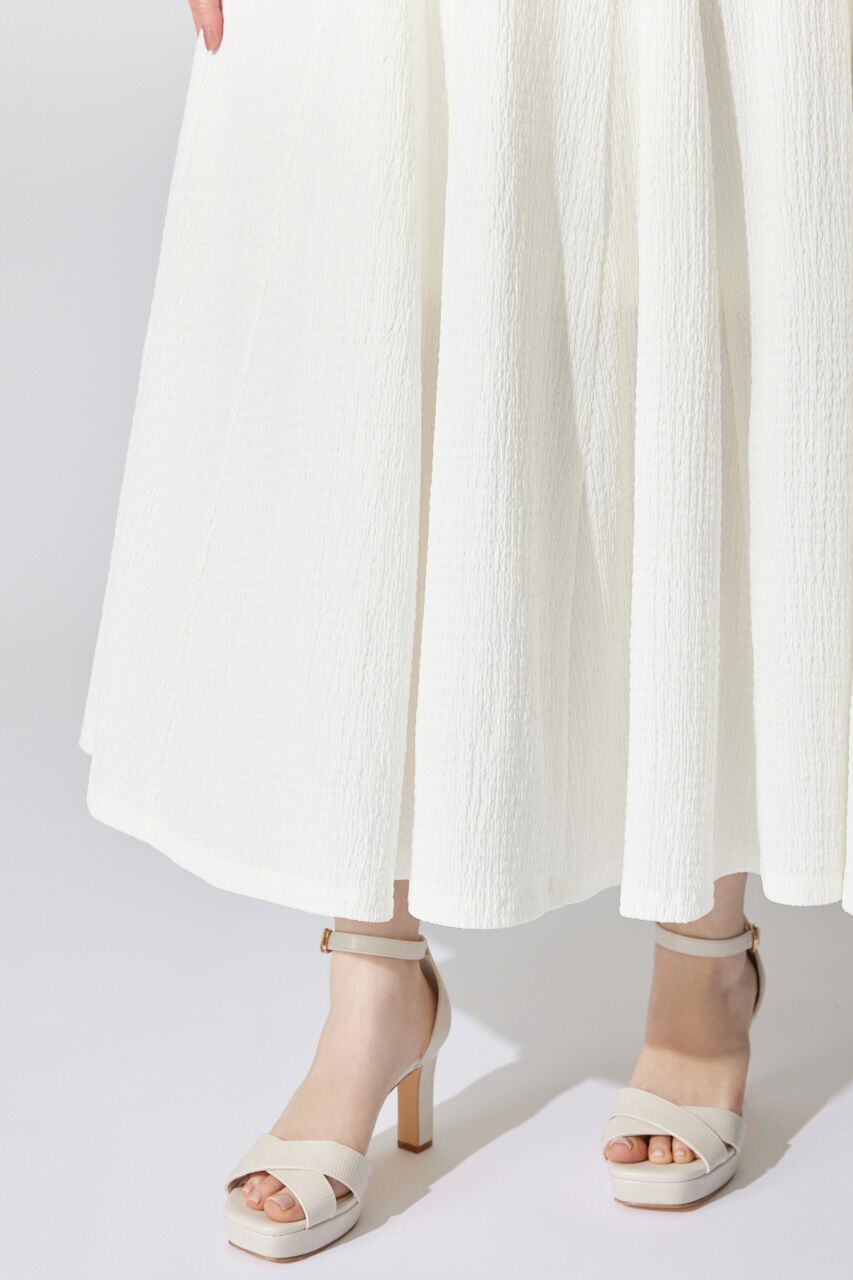 rienda「オフショルカットフレアワンピース」|ワンピース|