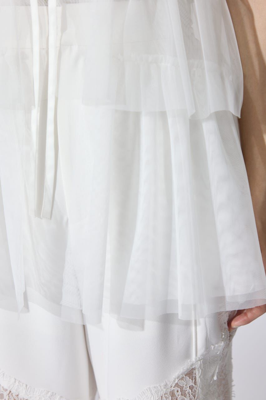 rienda「ボリュームチュールジレ」|シャツ・ブラウス|