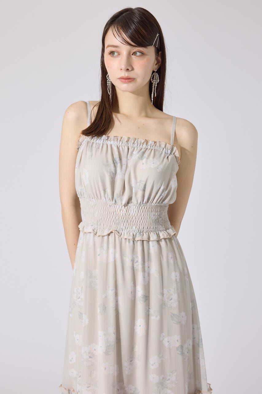 rienda「シャーリングワンピースセット」|ワンピース|