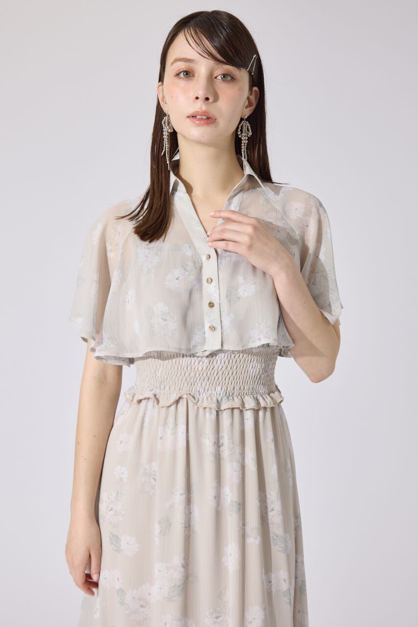 rienda「シャーリングワンピースセット」|ワンピース|