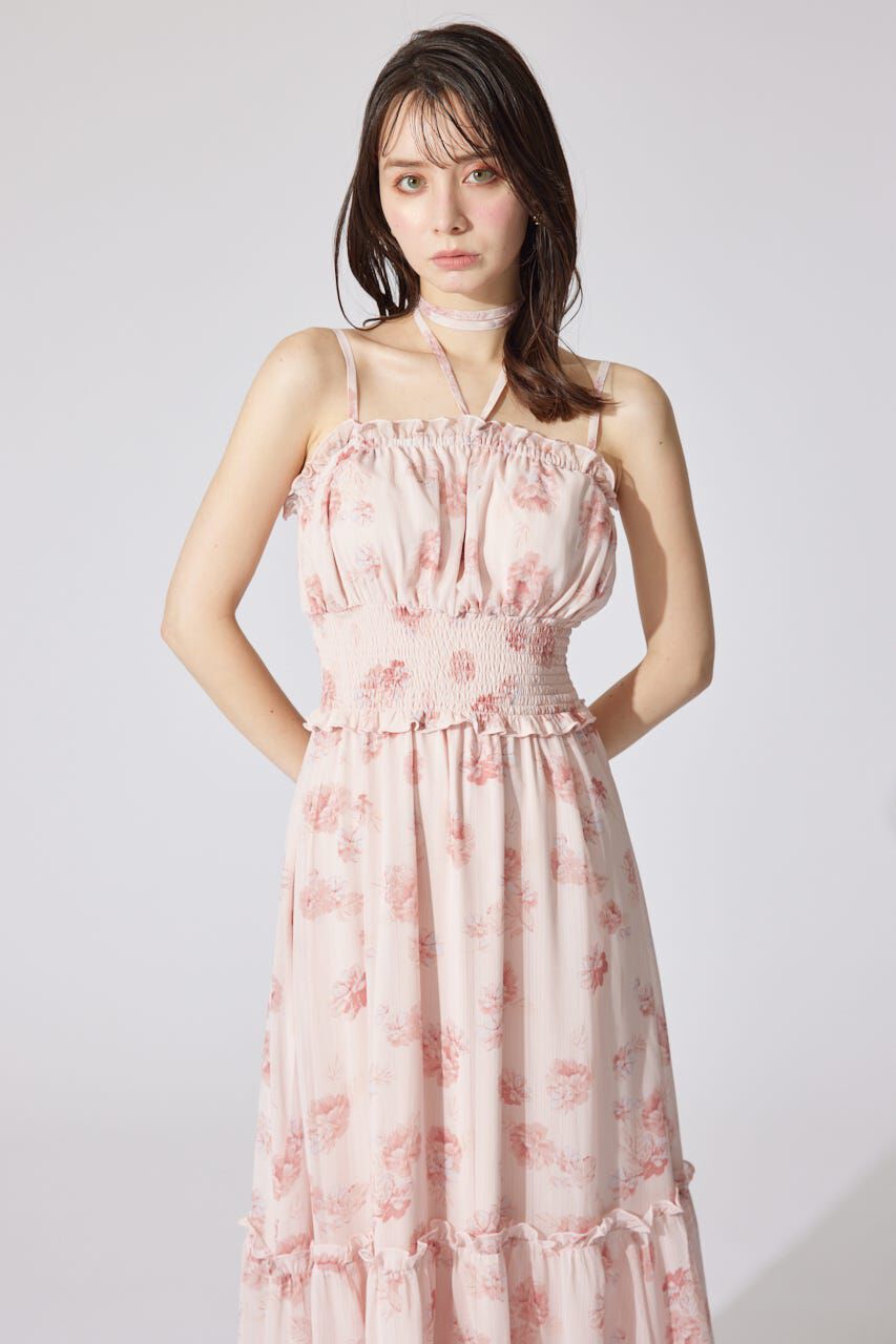 rienda「シャーリングワンピースセット」|ワンピース|