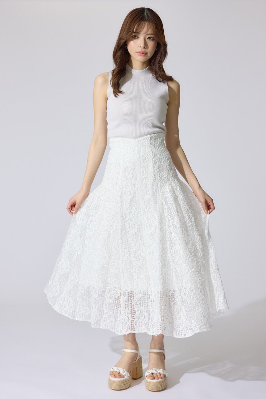 rienda「ウォッシャブルリブタンクトップ」|ニット・セーター|