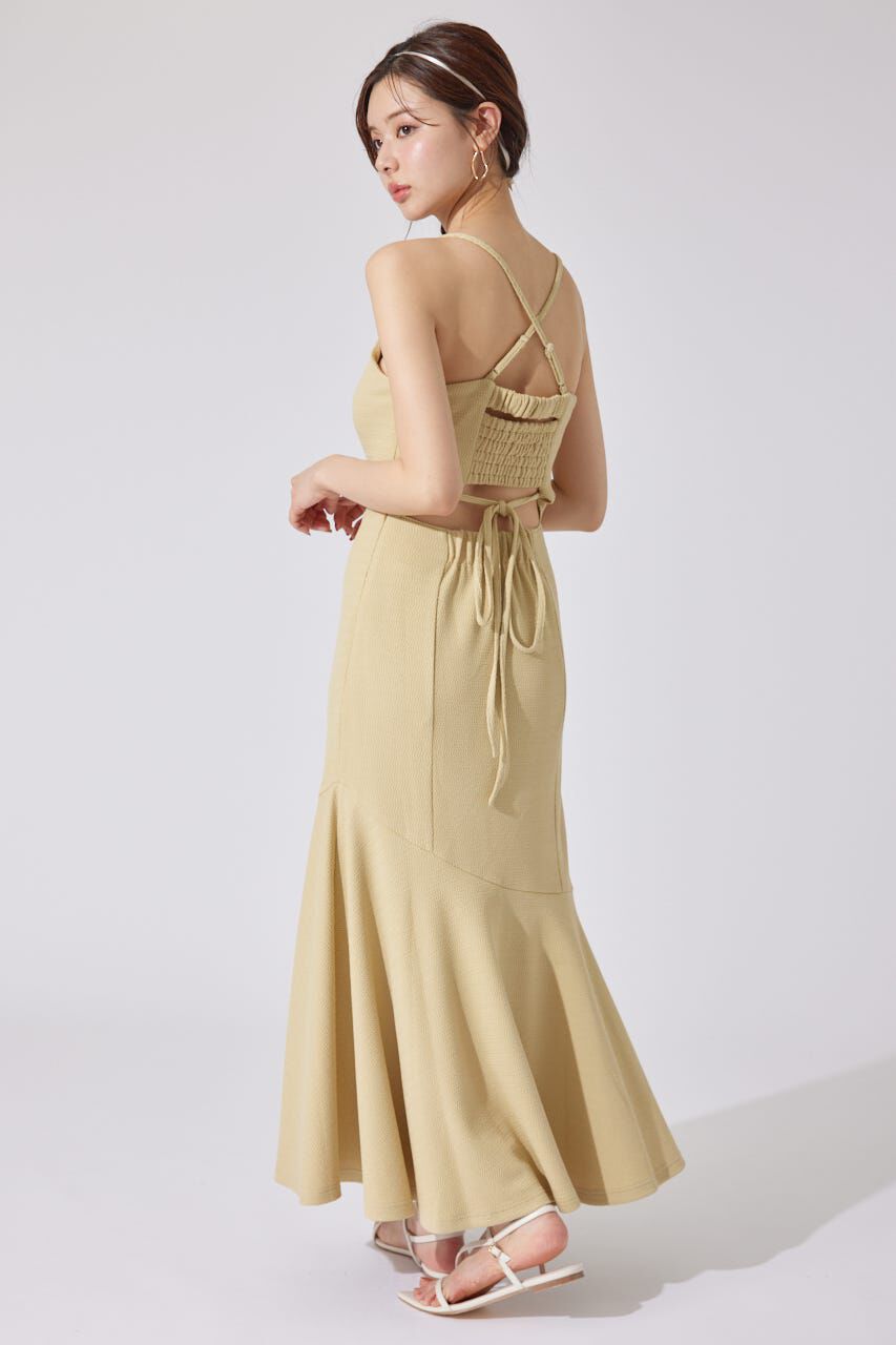 rienda「カップ付きマーメイドキャミワンピース」|ワンピース|