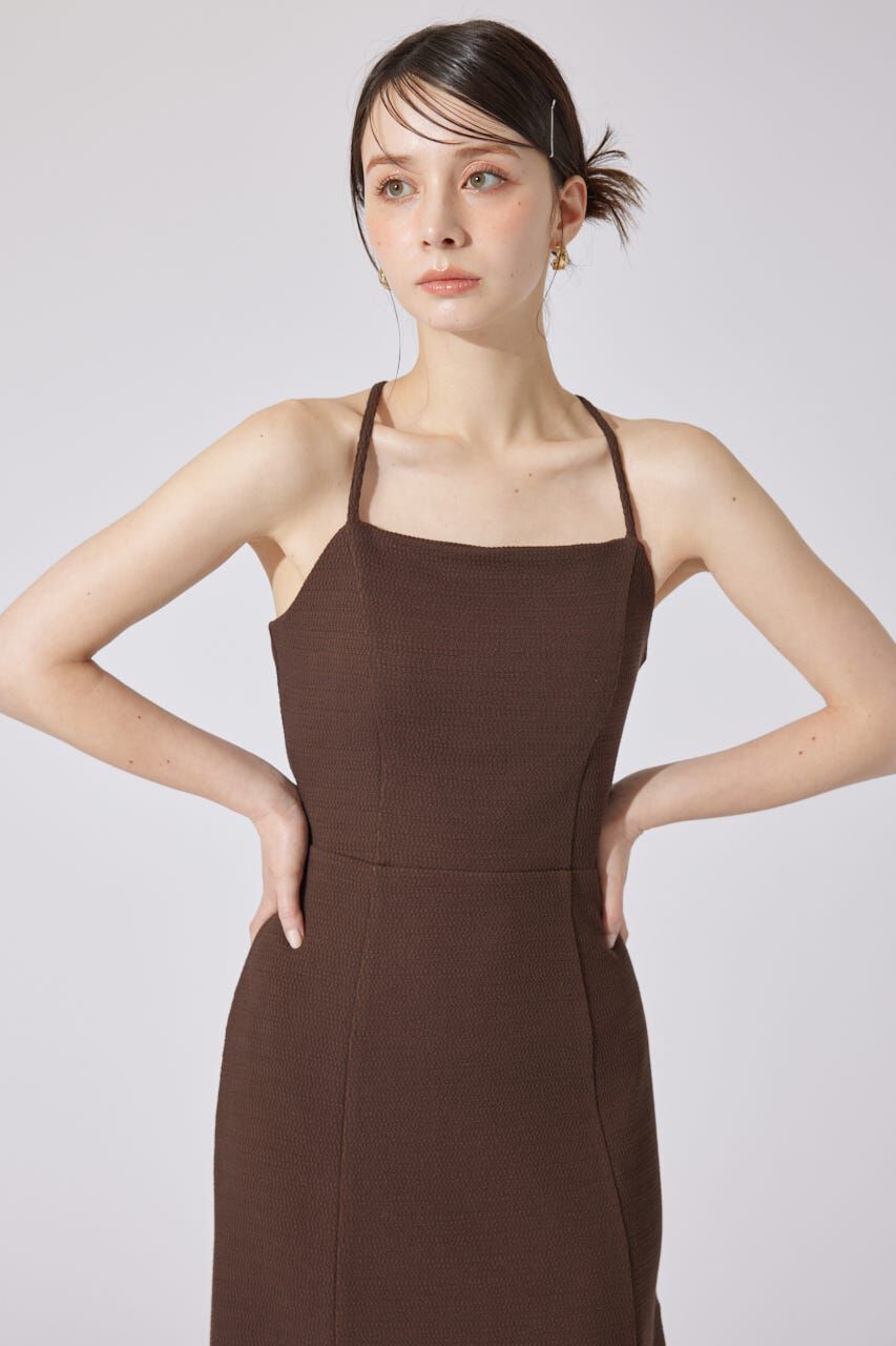 rienda「カップ付きマーメイドキャミワンピース」|ワンピース|