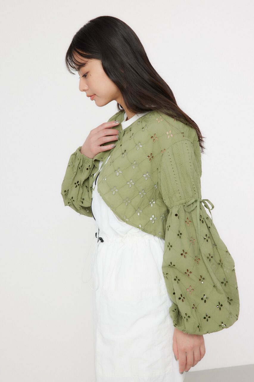 RODEO CROWNS「カットワークレースボレロ 2」|シャツ・ブラウス|