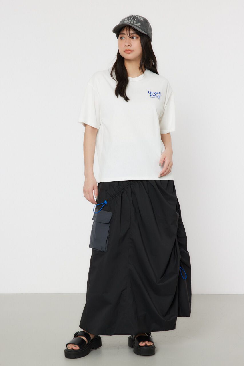 RODEO CROWNS「ワンサイドポケットシャーリングスカート2」|スカート|