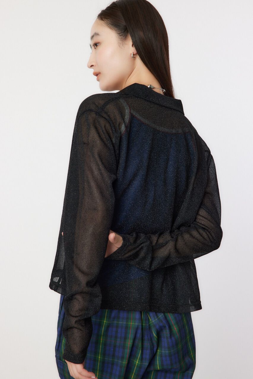 RODEO CROWNS「ラメシアーシャツ」|シャツ・ブラウス|