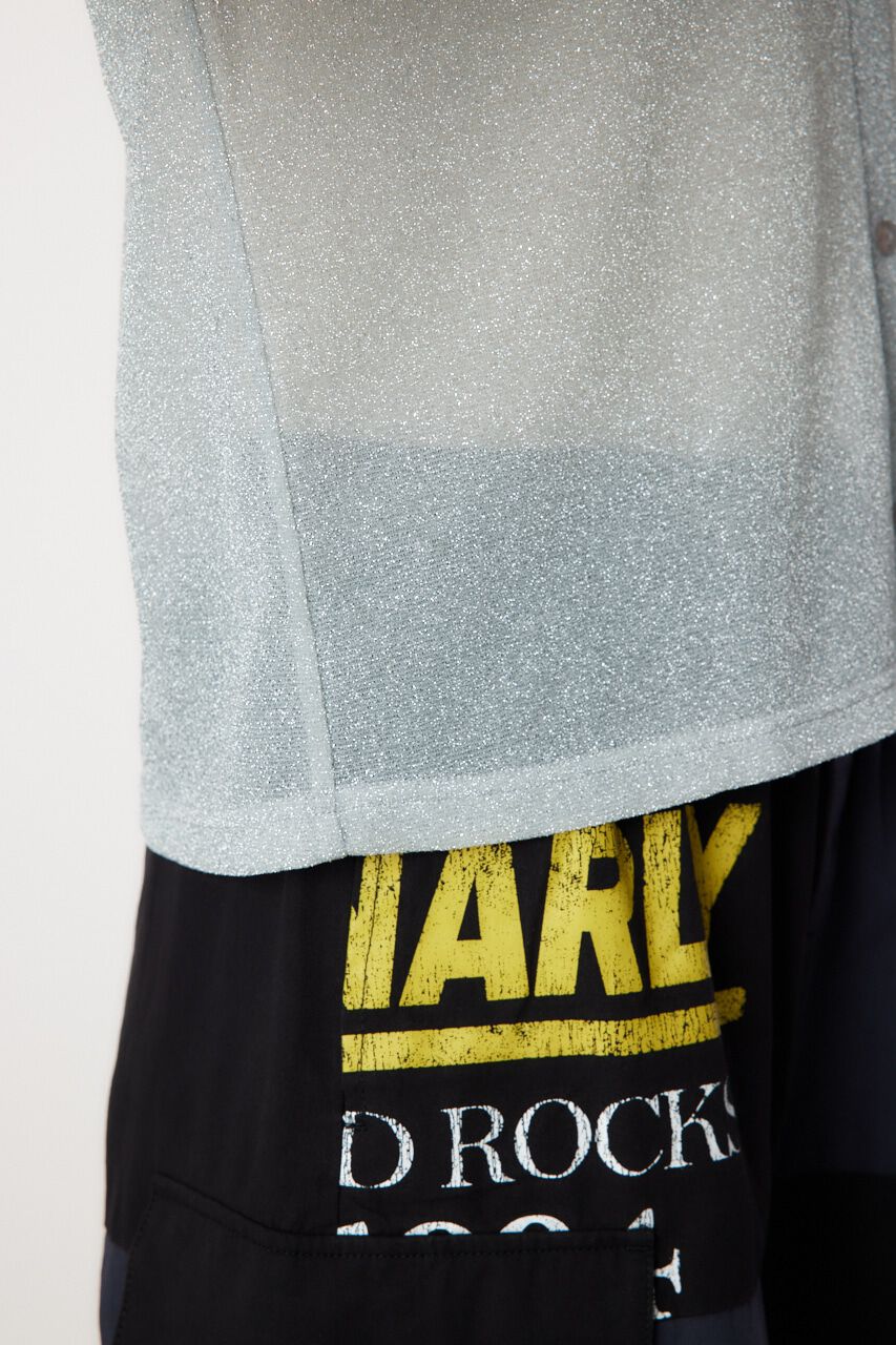 RODEO CROWNS「ラメシアーシャツ」|シャツ・ブラウス|