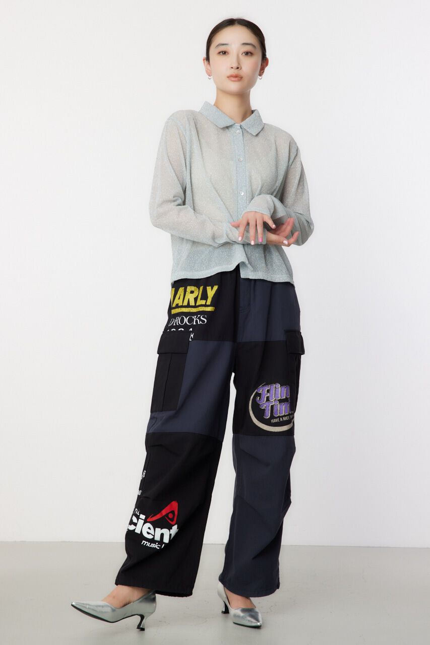 RODEO CROWNS「ラメシアーシャツ」|シャツ・ブラウス|