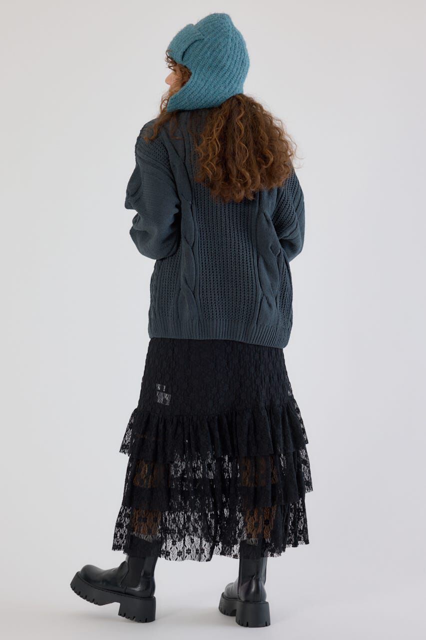 RODEO CROWNS「Vネックモールニットトップス」|ニット・セーター|