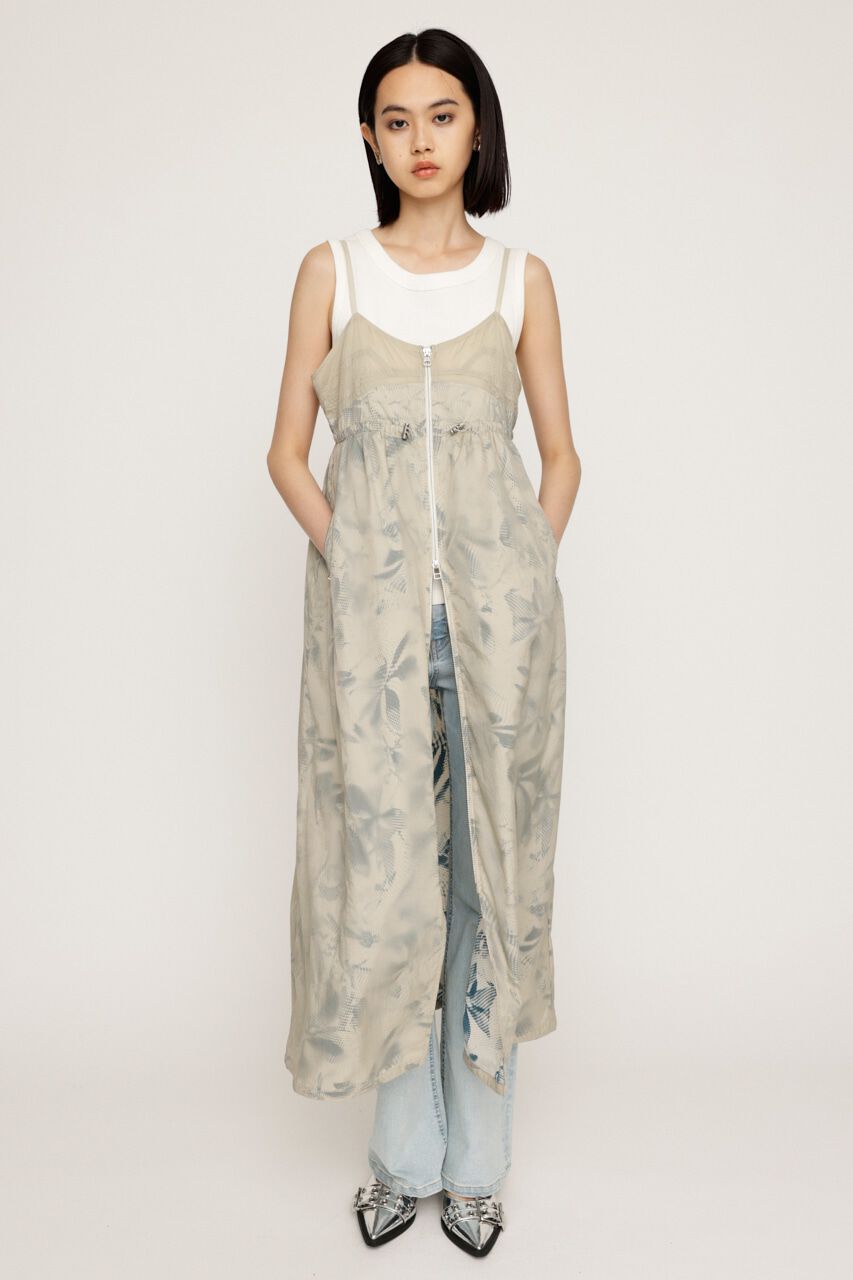 SLY「SHEER CAMI ZIP L／ドレス」|ワンピース|Multi_1