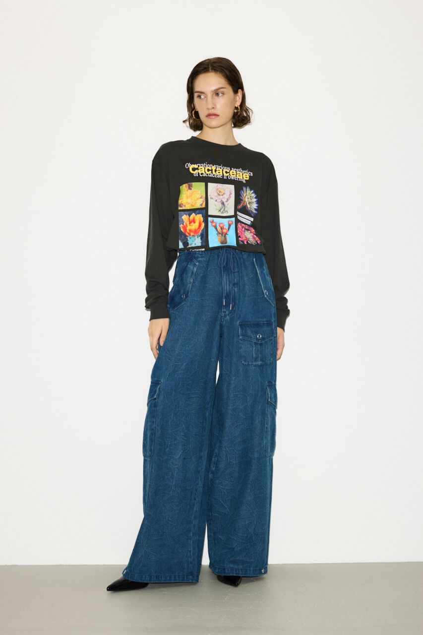 SLY「WRINKLE JW CARGO PT-BE」|デニム|